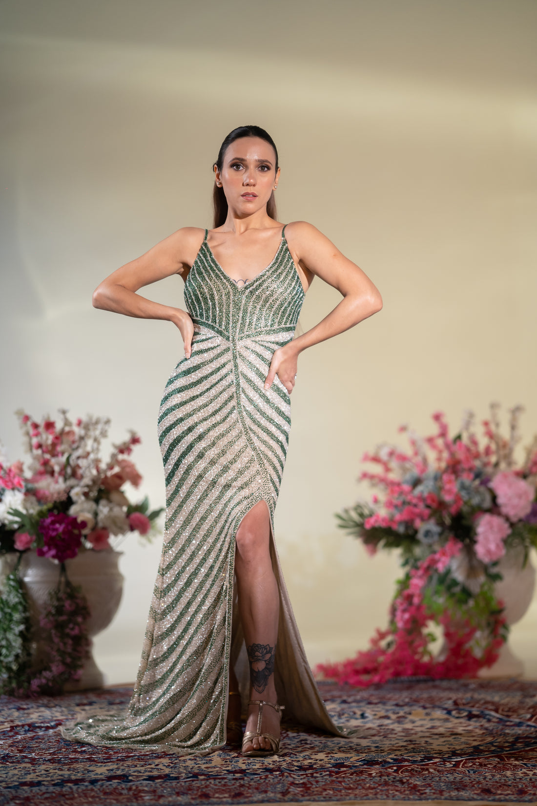 Emerald  Gown
