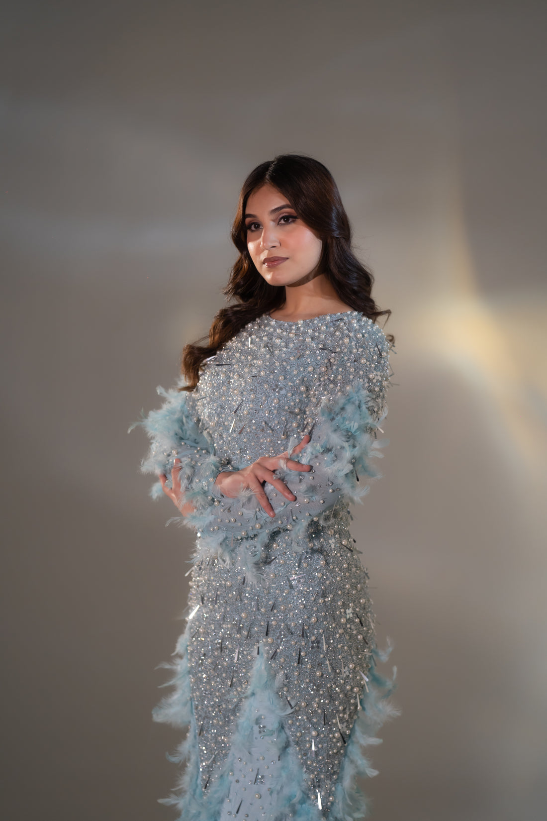 Frosted  Gown