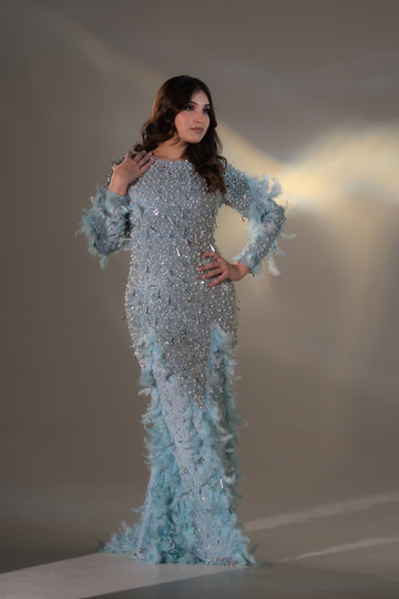 Frosted  Gown