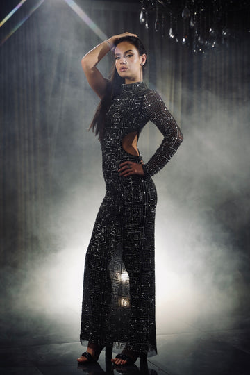 Obsidian Muse Gown